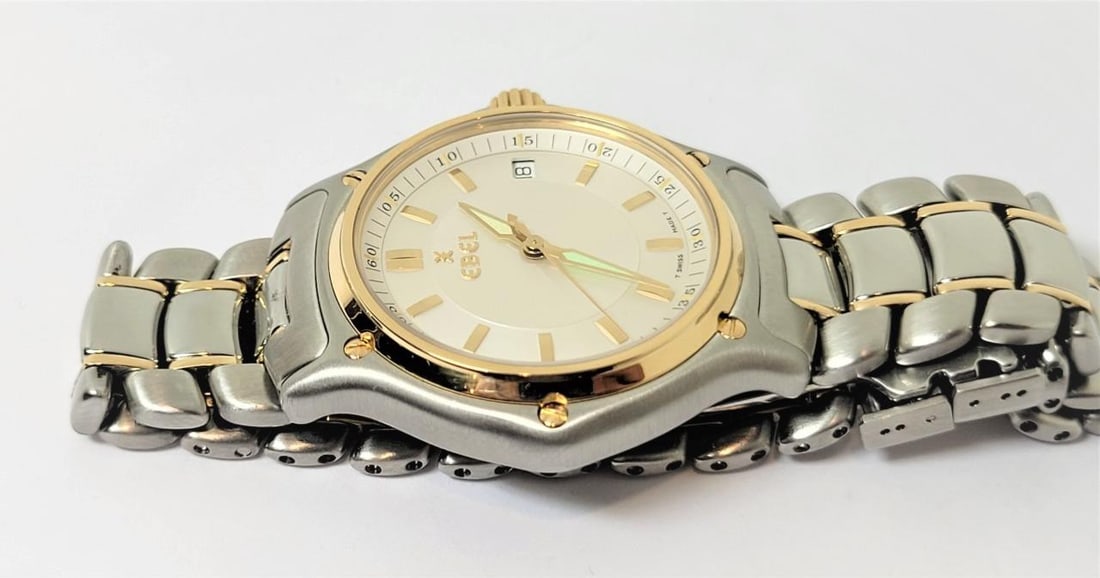 Mens 18k & S/Steel EBEL 1911 Watch Ref. E1187241* EXLNT - 11