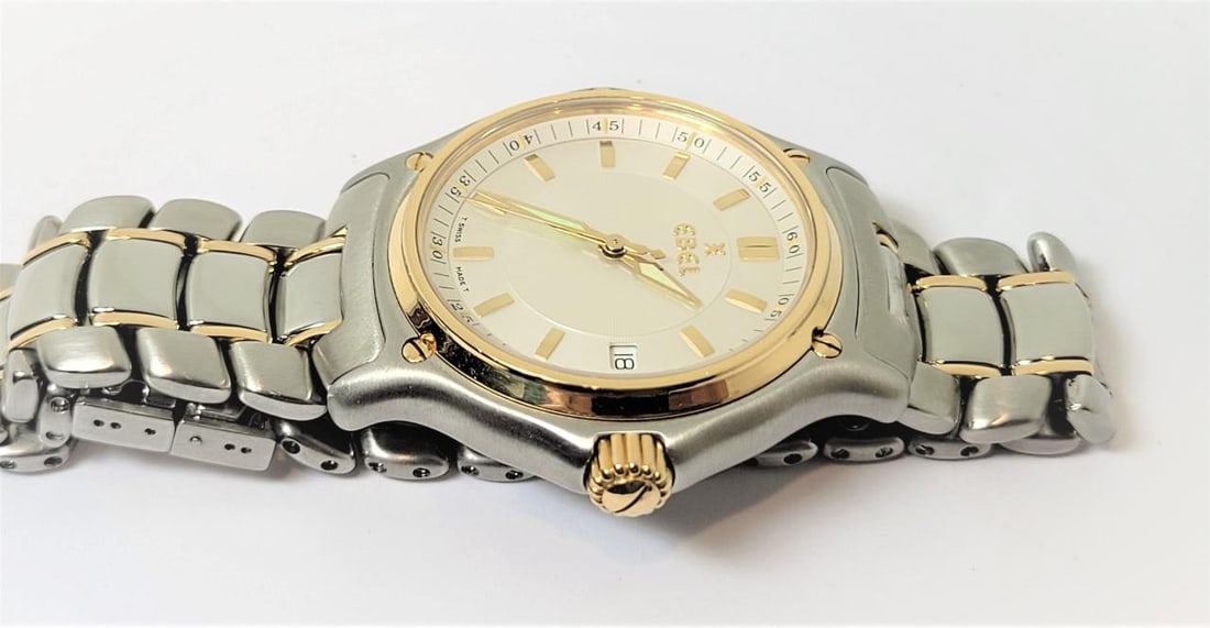 Mens 18k & S/Steel EBEL 1911 Watch Ref. E1187241* EXLNT - 8