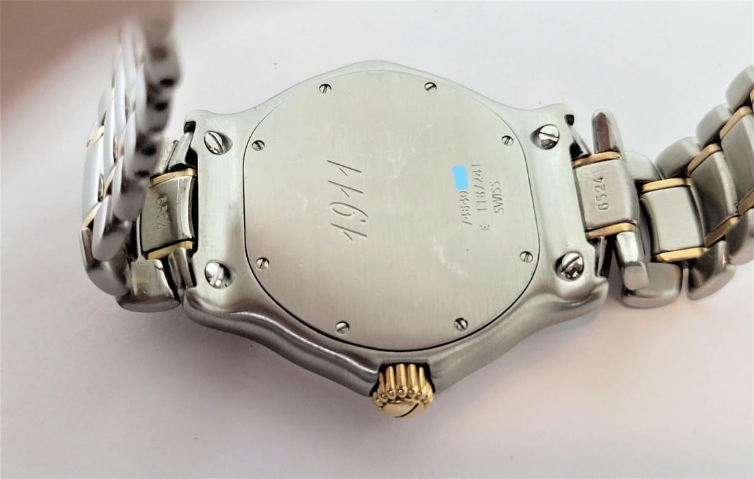 Mens 18k & S/Steel EBEL 1911 Watch Ref. E1187241* EXLNT - 9