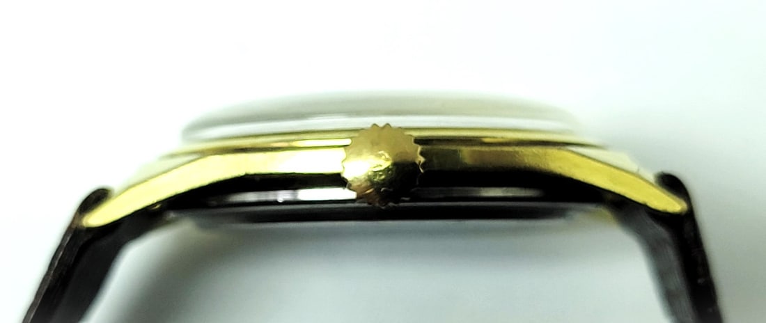 Vintage 18 GP WALTHAM Shock Resistant DATE Winding Watch Cal R614* SERVICED - 7