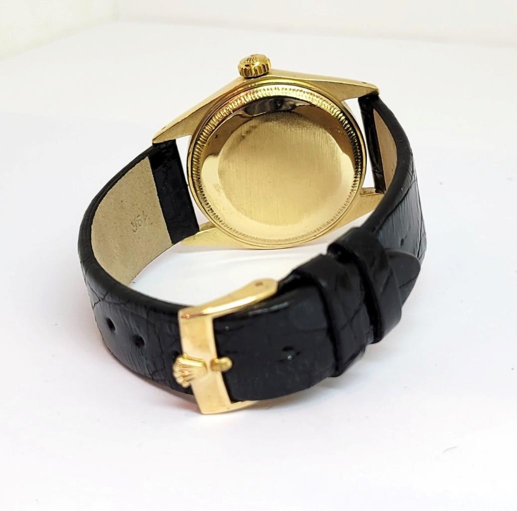 Vintage Mens 14k ROLEX DATE Ref 1503 Cal.1570 Automatic Watch* EXLNT* SERVICED - 3