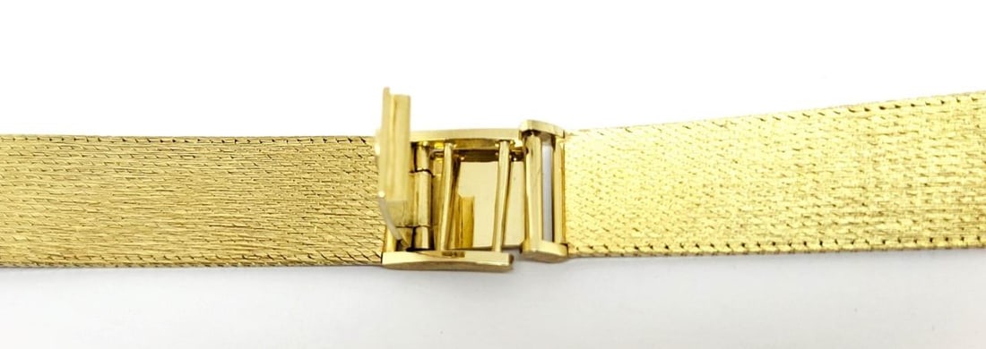 NOS SOLID 14k Yellow GOLD Watch Bracelet to fit 18 mm Logs* EXLNT 34.6 grams - 6