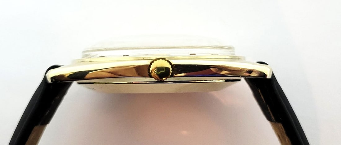 Vintage Solid 14k LONGINES ULTRA-CHRON Automatic Watch 2892 Cal.431 c.1967 EXLNT - 4