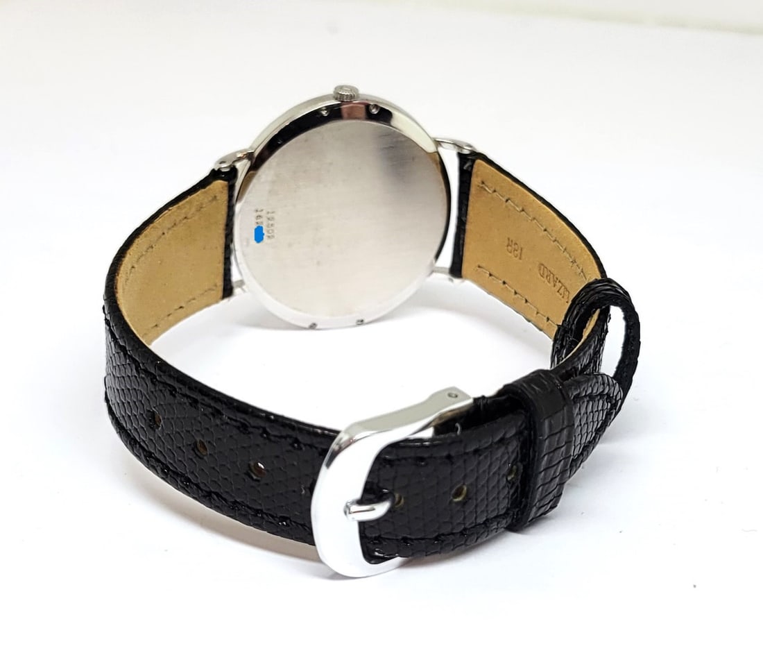 Mens 18k White Gold PIAGET Automatic Watch Ref 12502 Cal 12PC* SERVICED* RARE - 5