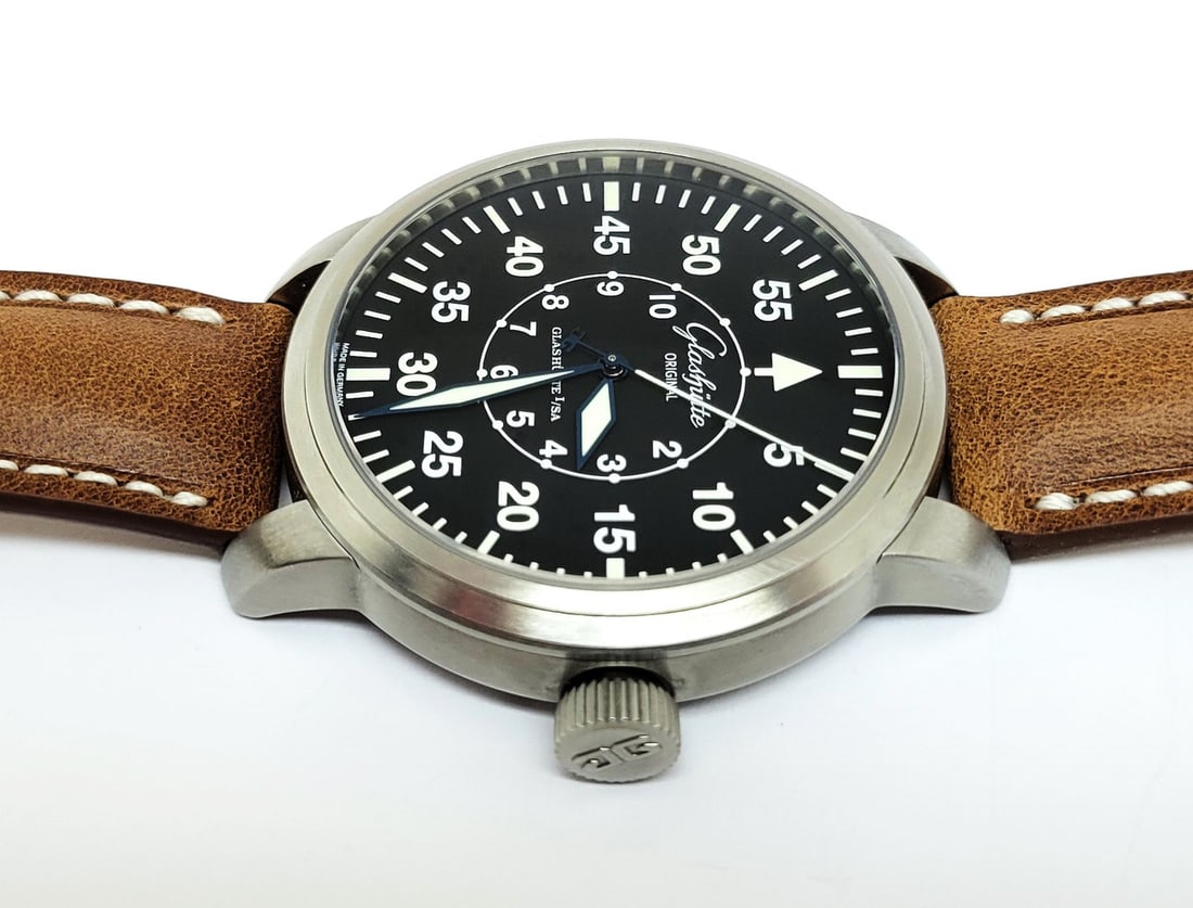 Mens GLASHUTTE Original Senator Navigator Automatic 44 mm watch* EXLNT - 7