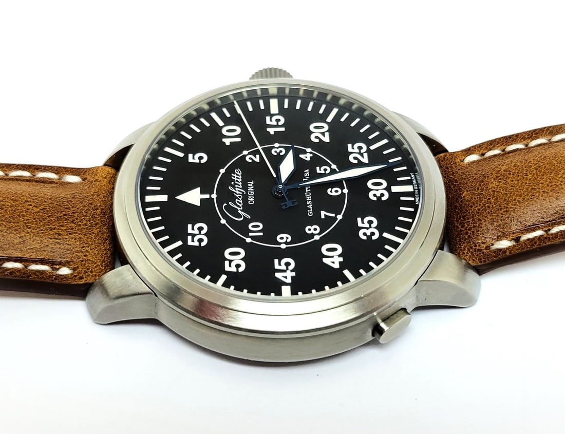 Mens GLASHUTTE Original Senator Navigator Automatic 44 mm watch* EXLNT - 8