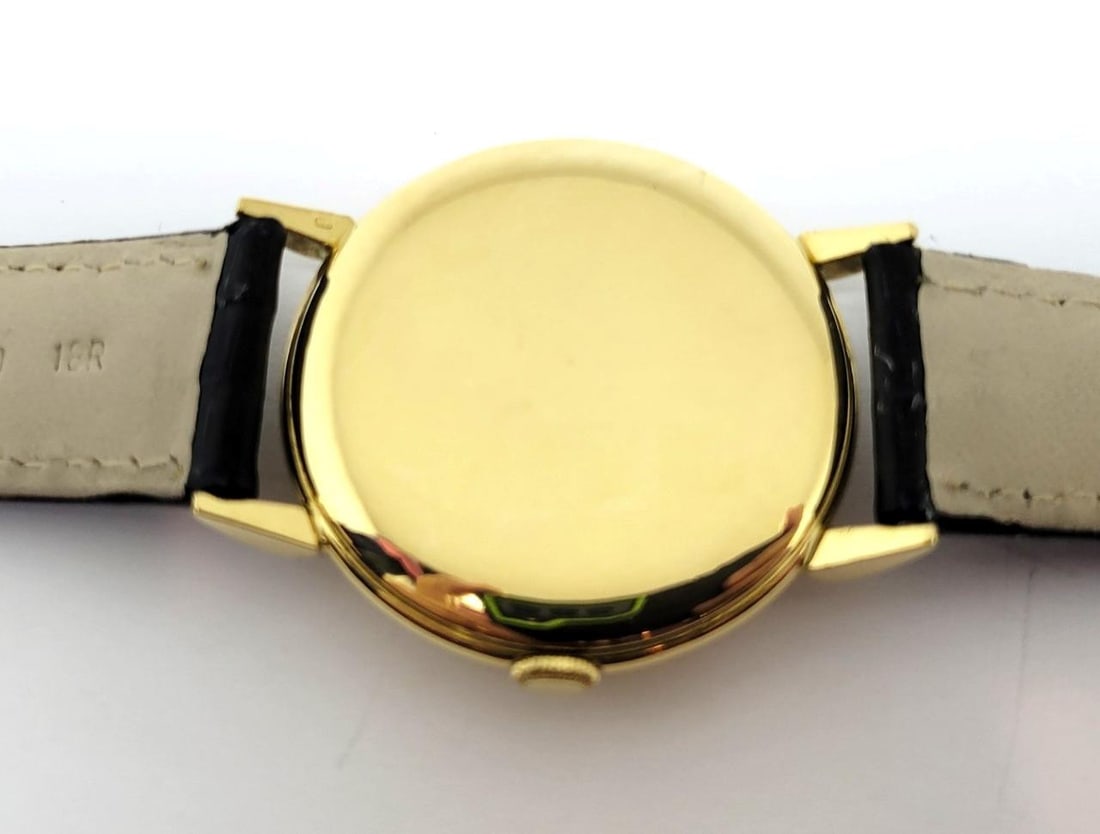 Vintage 18k Yellow Gold IWC SHAFFHAUSEN Winding Watch 1950s Cal 89* CLAWS Logs - 9