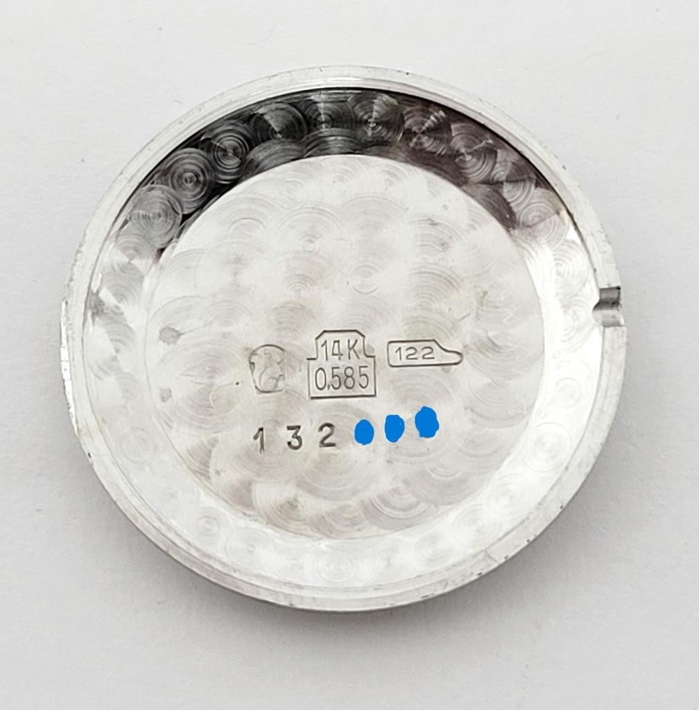 Vintage 14k White Gold LUCIEN PICCARD Ladies Winding Watch with Diamonds* EXLNT - 13