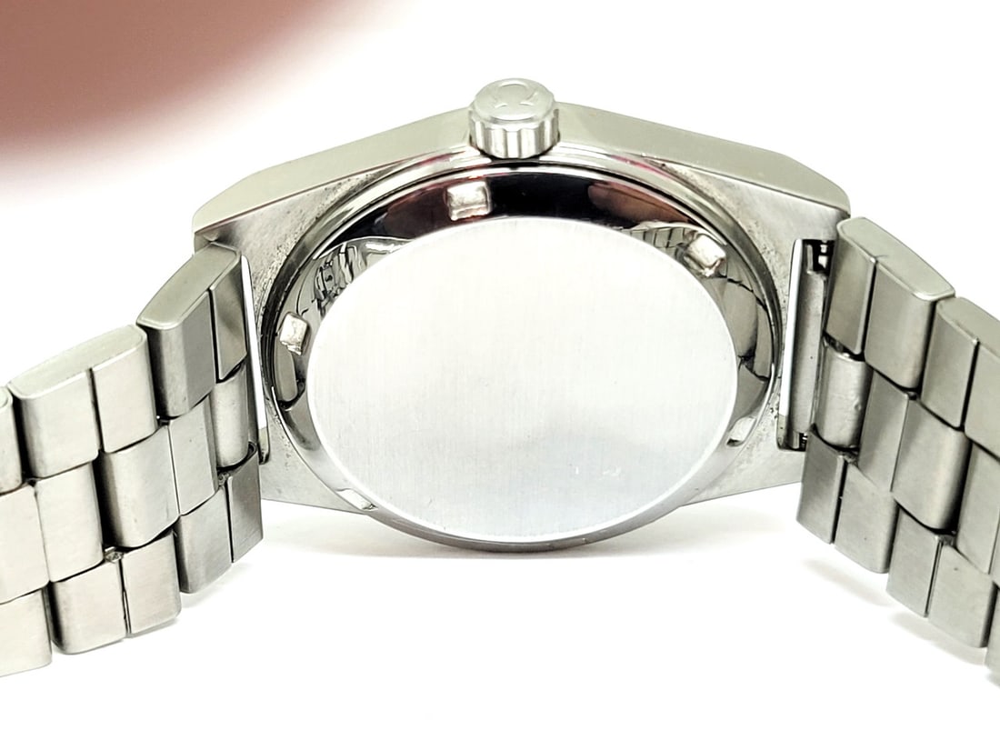 Vintage S/Steel OMEGA Automatic Day Date Watch 1970s Cal 1020* 166.0120* EXLNT - 9