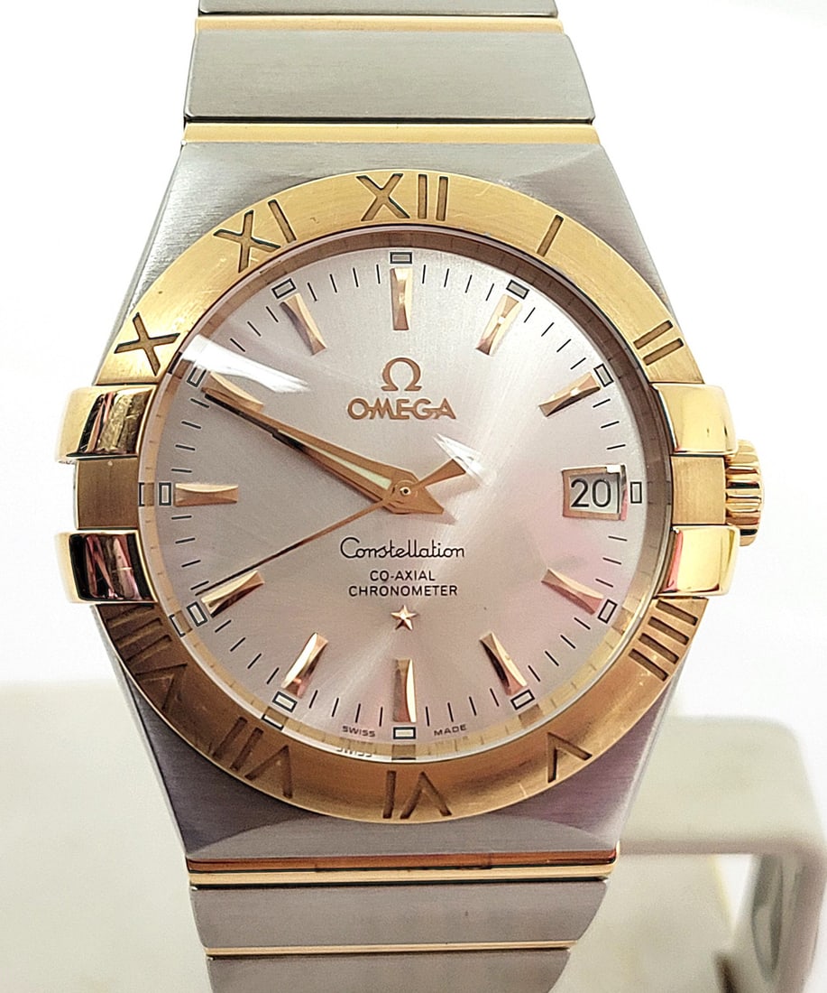 Men's S/Steel/18k OMEGA CONSTELLATION CO-AXIL Automatic Watch 123.20.35.20.02.001 - 11