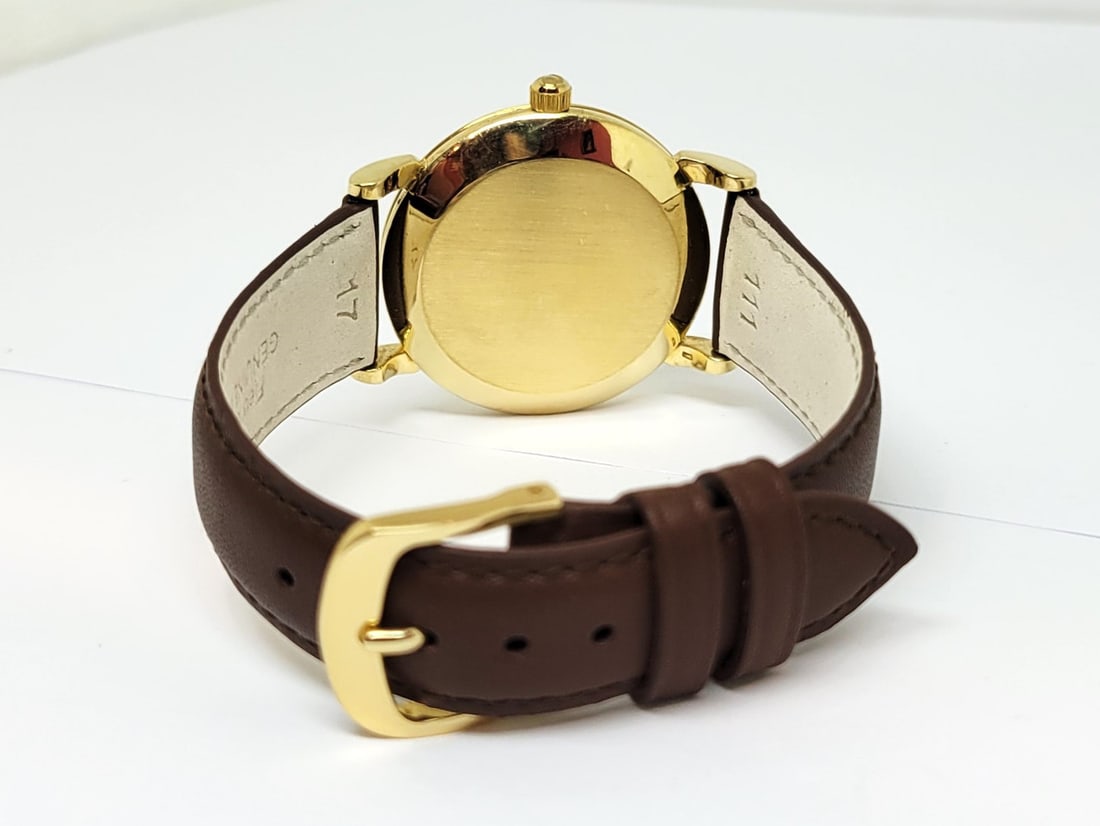 Solid 18k OMEGA Men's AUTOMATIC Watch* Cal 28.10.RA.SC.PC c.1944* EXLNT SERVICED - 4