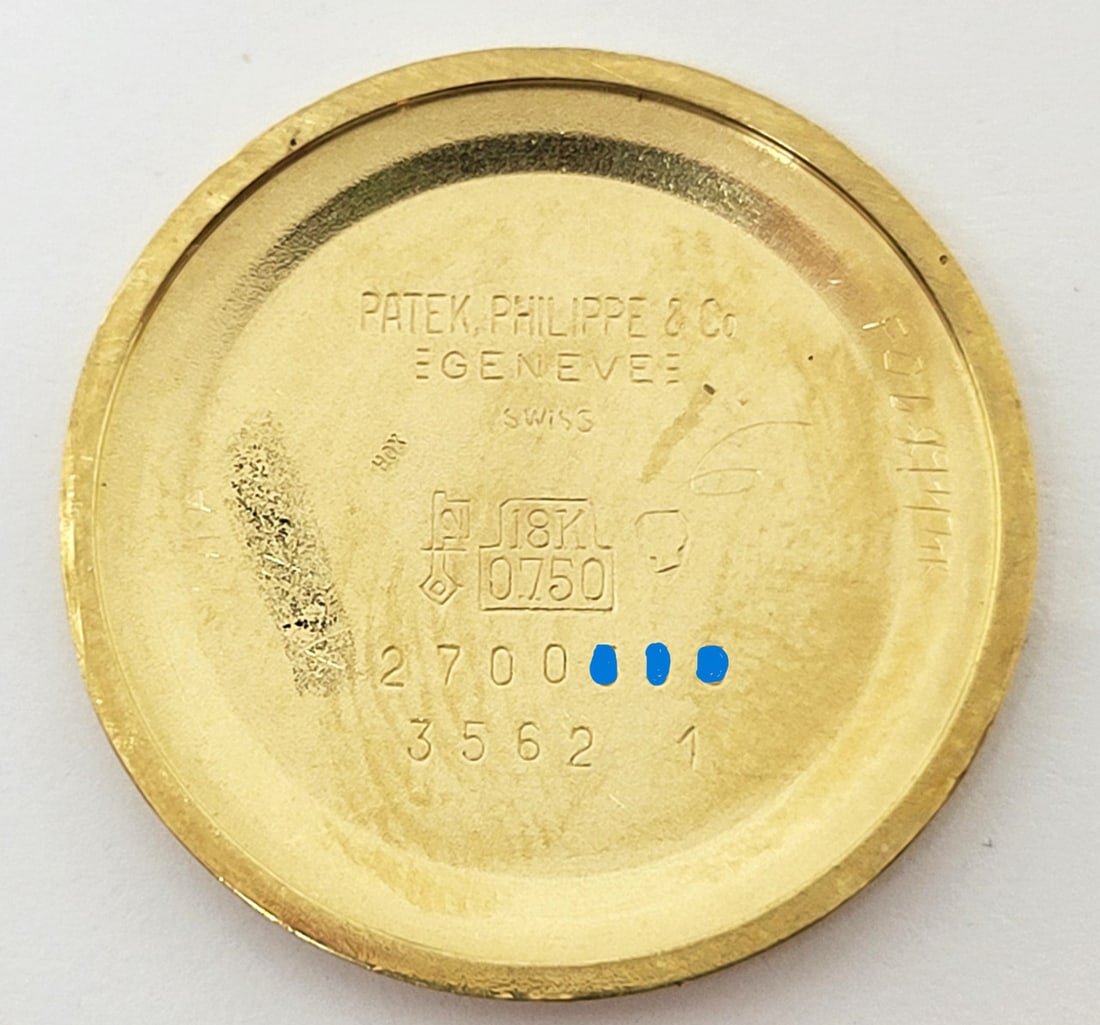 Vintage 18k PATEK PHILIPPE Men's Calatrava Winding Watch Ref 3562 1* RARE* EXLNT - 10