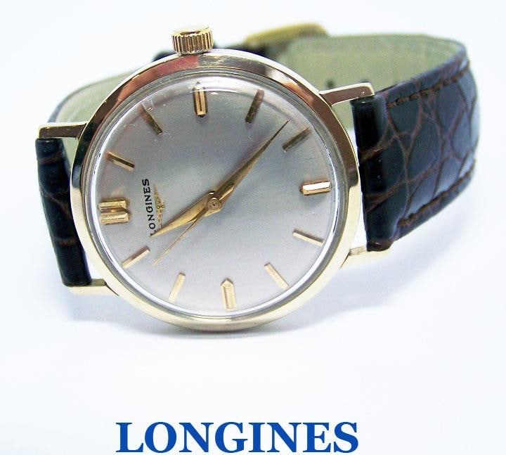 Vintage 14k LONGINES 17J Winding Watch c.1960's Cal 23 ZS* EXLNT* SERVICED: Vintage 14k LONGINES 17 J Winding Watch c.1960's Cal. 23ZS in Excellent condition* Serviced This Men's Longines watch is Swiss made. Great present for yourself or someone you love as well as for vinta