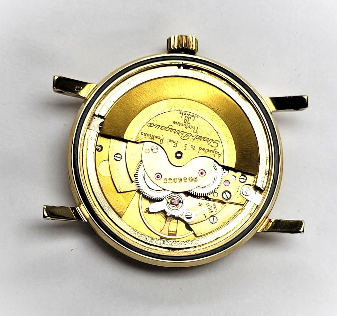 Vintage 14k GIRARD PERREGAUX Mens 39 Jewels Gyromatic Watch 1960s EXLNT SERVICED - 10