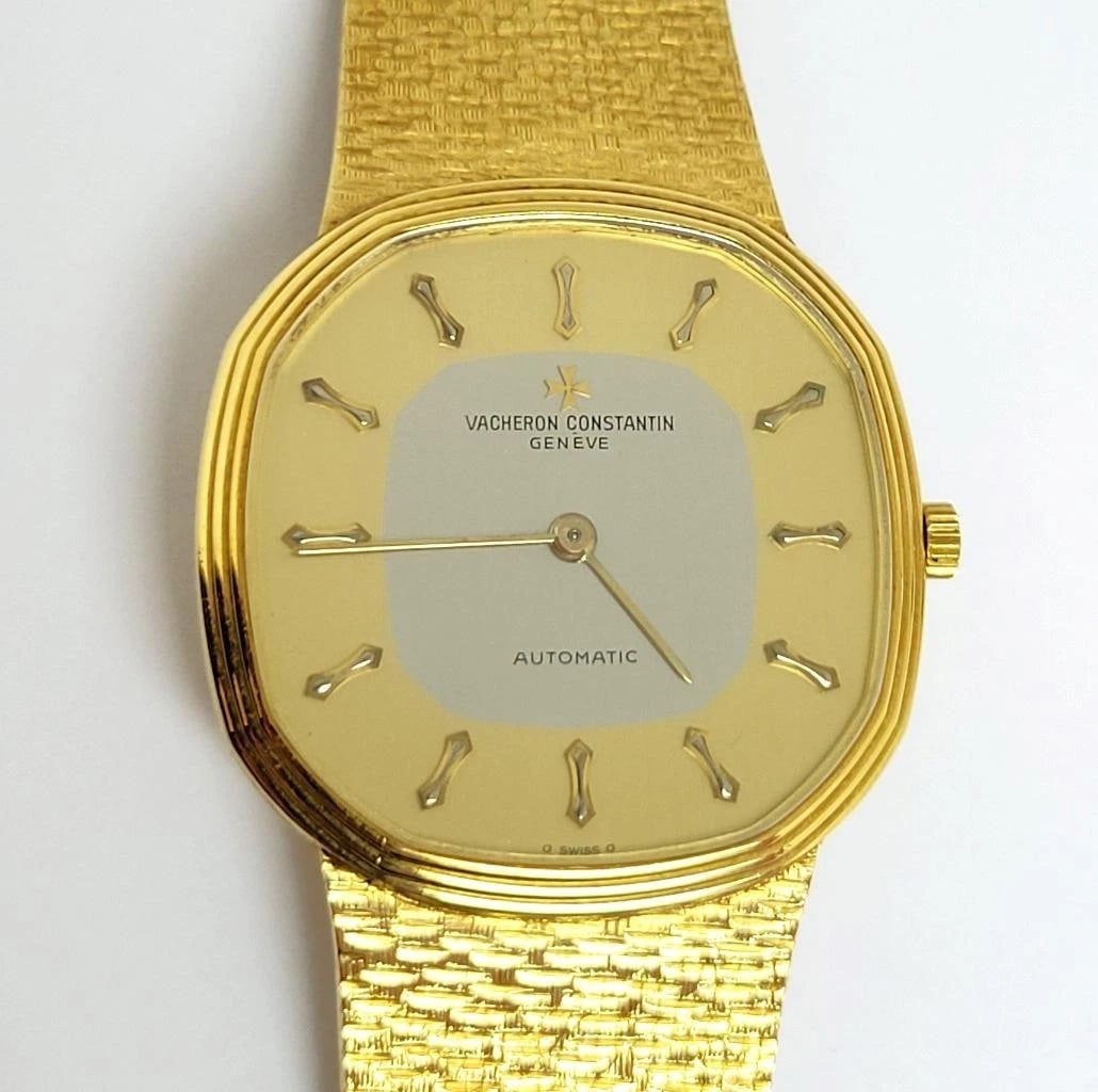 Vintage Solid 18k Yellow Gold VACHERON CONSATNTIN Automatic Watch 43024* RARE - 10