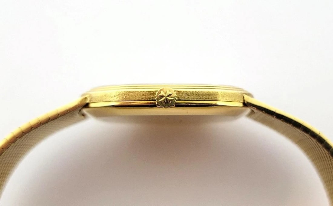 Vintage Solid 18k Yellow Gold VACHERON CONSATNTIN Automatic Watch 43024* RARE - 6