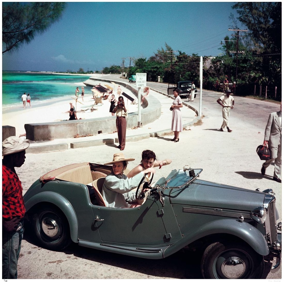 Katharine Hepburn 1953 - Slim Aarons Estate Stamped: 1953 (printed later) - 7