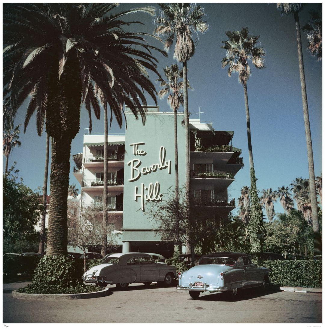 Beverly Hills Hotel 1957 - Slim Aarons Estate Stamped: 1955 - 2