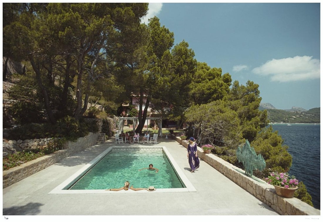 Vane’s Villa 1987 - Slim Aarons Estate Edition: 1987 (printed later) - 7