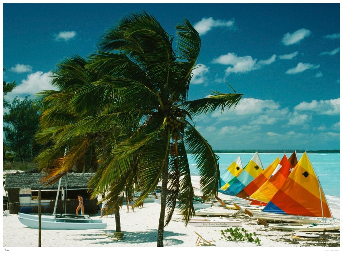 Treasure Cay 1986 - Slim Aarons Estate Stamped Edition: 1986 (printed later) - 18