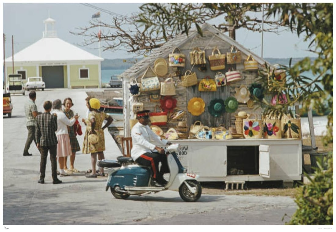 Harbour Island 1970 - Slim Aarons Estate Stamped: 1970 (printed later) - 17