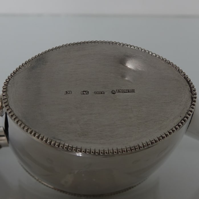 Early 19th Century Antique Silver Teapot on Stand Amsterdam 1805 Willem Diemont - 8