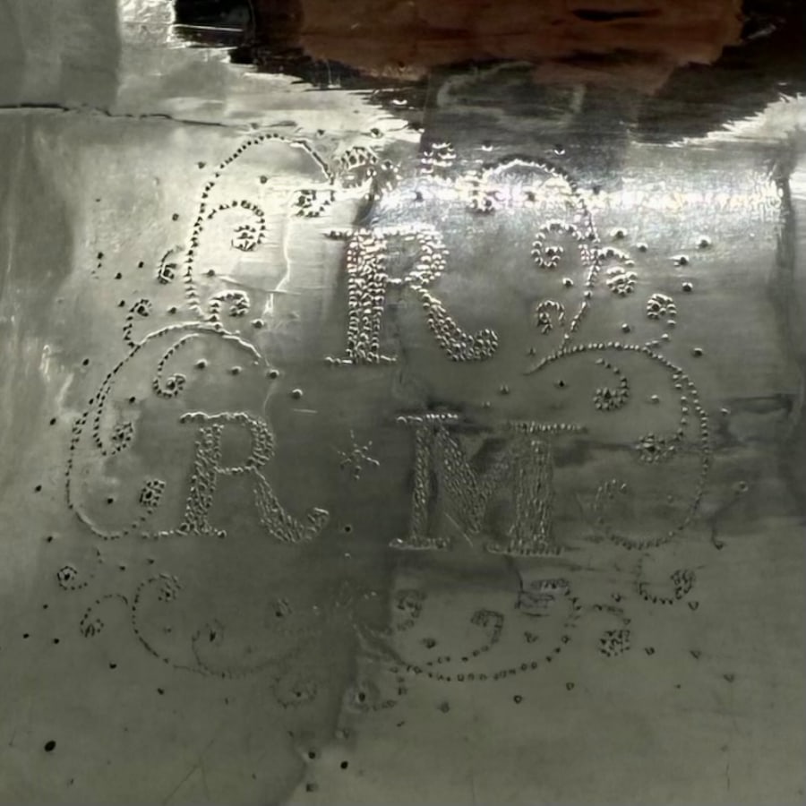 Mid 17th Century Antique Charles II Silver Porringer & Cover London 1668 Edward Gladwin - 8