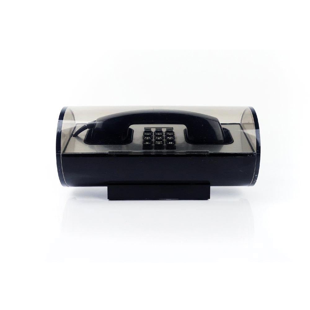 1970s Telstar Telephone by Henry Dreyfuss for Western Electric: A perfectly Space Age telephone that brings a vision of what the fututre looked like in the 1970s to any interior. Designed by Henry Dreyfuss Associates for Western Electric in 1979, this iconic Telst