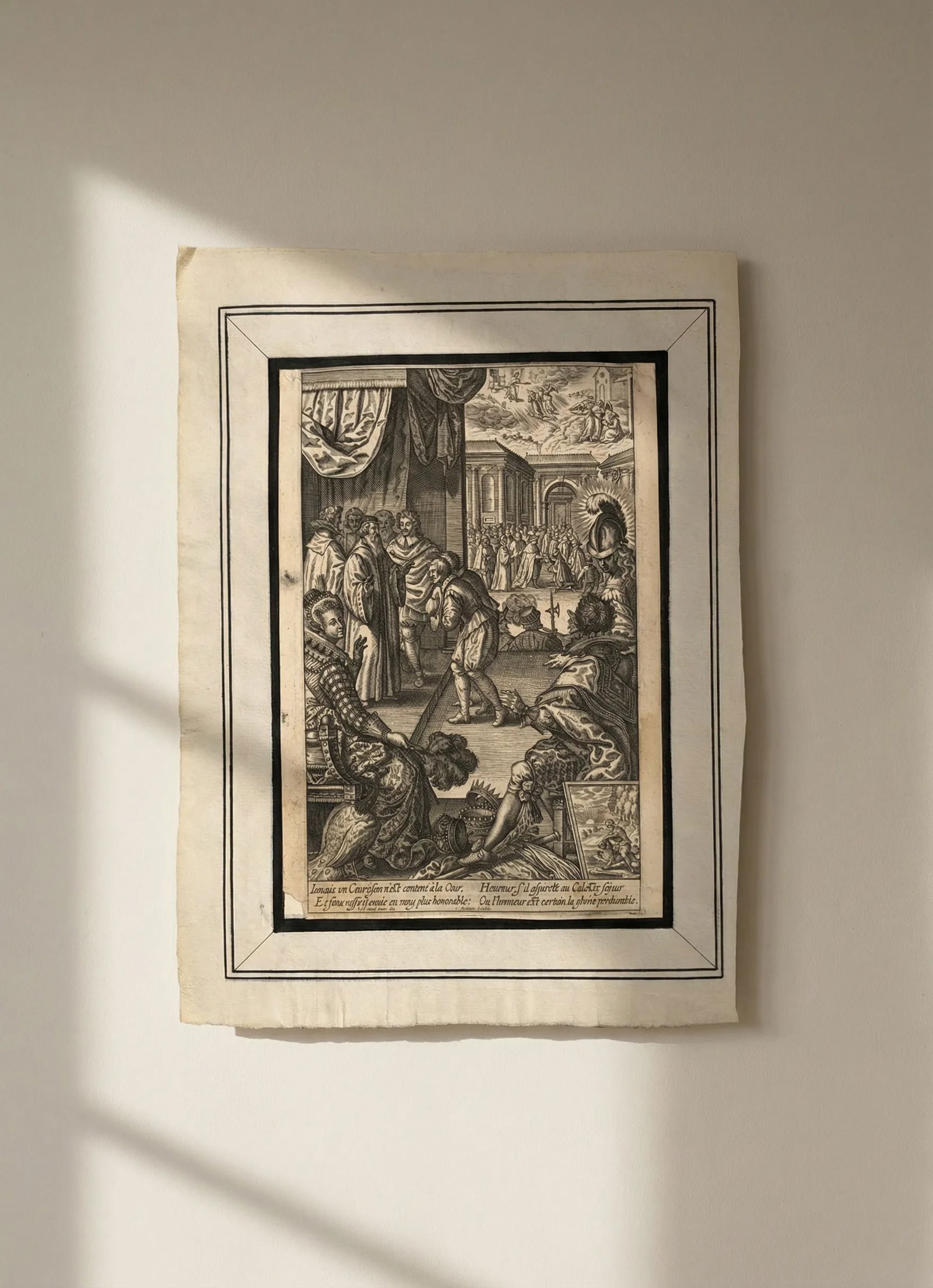 Antique Etching Léonard GAULTIER (1561-1630) History, Royalty, War, Religion: Title: Antique Etching Léonard GAULTIER (1561-1630) History, Royalty, War, Religion Description: This is an antique item (over 100 years old), and you may be eligible for reduced or exempt custom
