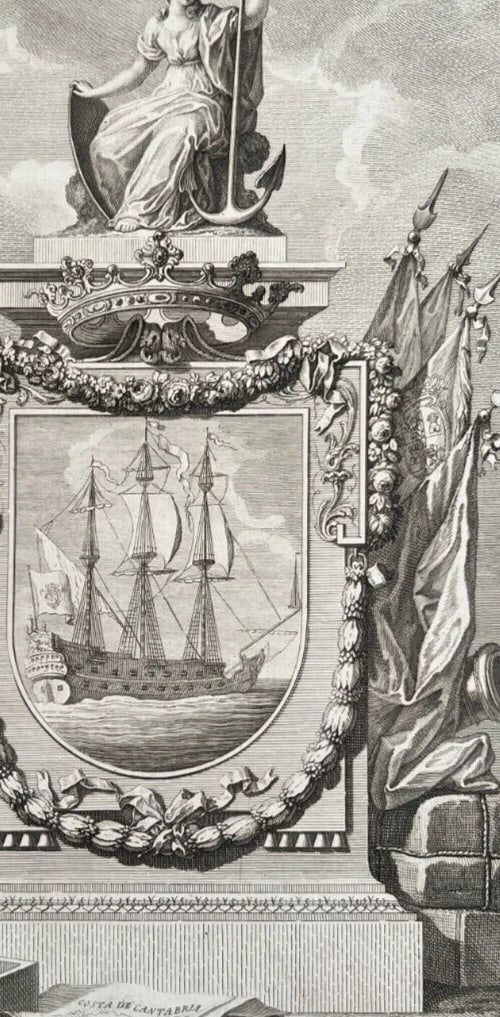 Etching Original Etching Boat, Woman, Flags, Sculpture, Travel - 9