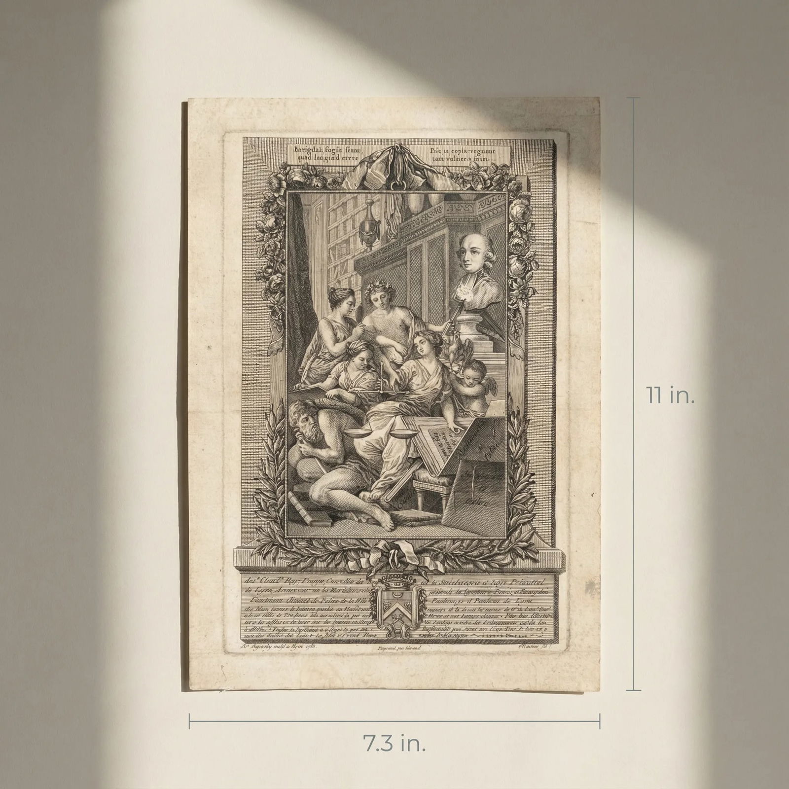 Etching Original Etching Charles-Nicolas Cochin History, Art, People - 2