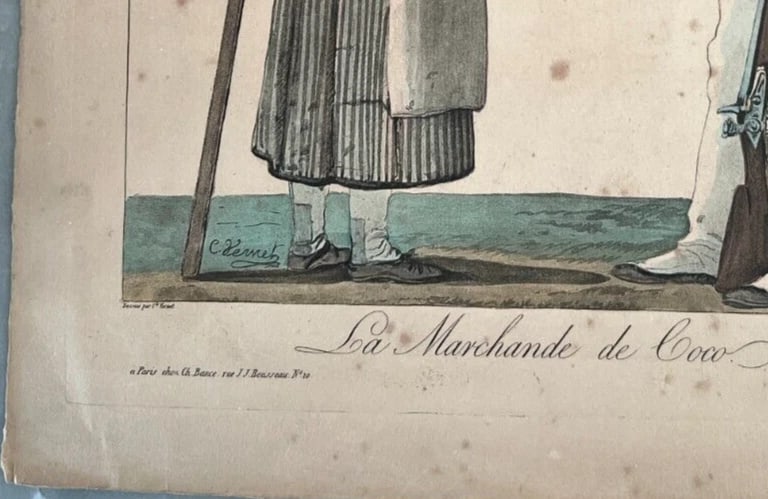 1869 Dragoon Uniform Jacquemin Charles Vernet Antique Etching Original - 9