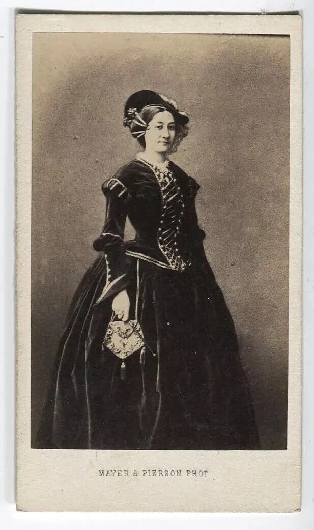 Antique CDV Photographs Italian Soprano, Bosio, Angiolina - 10