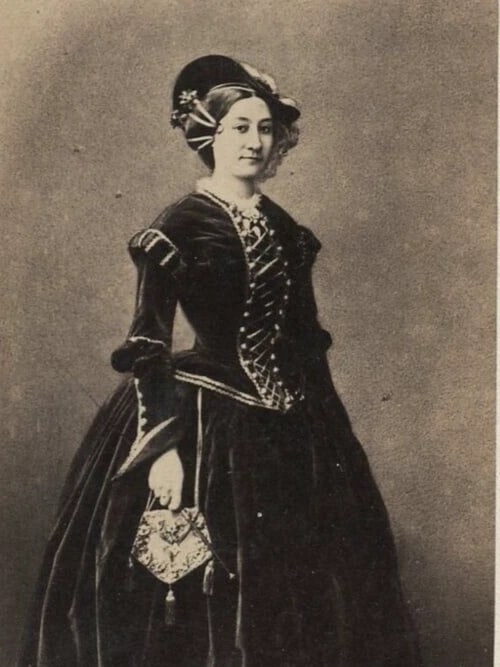 Antique CDV Photographs Italian Soprano, Bosio, Angiolina - 3