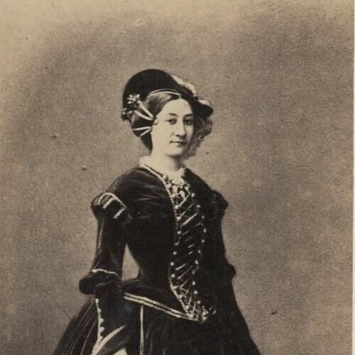 Antique CDV Photographs Italian Soprano, Bosio, Angiolina - 5