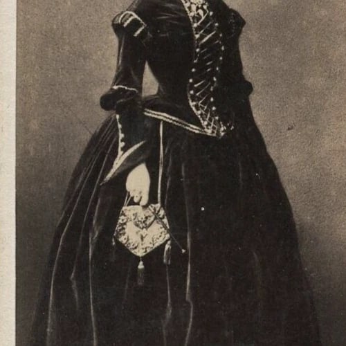 Antique CDV Photographs Italian Soprano, Bosio, Angiolina - 7