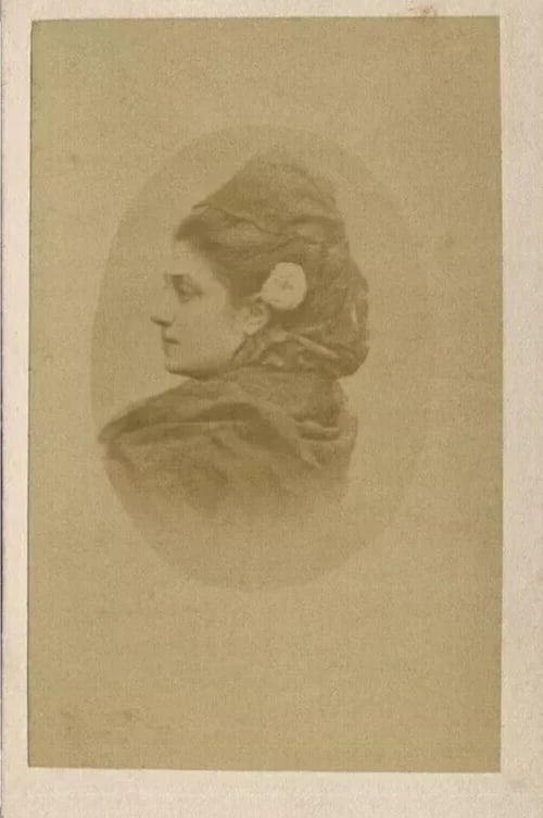 Antique CDV Original Photographs Adelina Patti Opera c. 1880 - 5