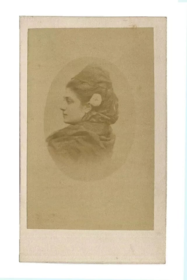 Antique CDV Original Photographs Adelina Patti Opera c. 1880 - 7