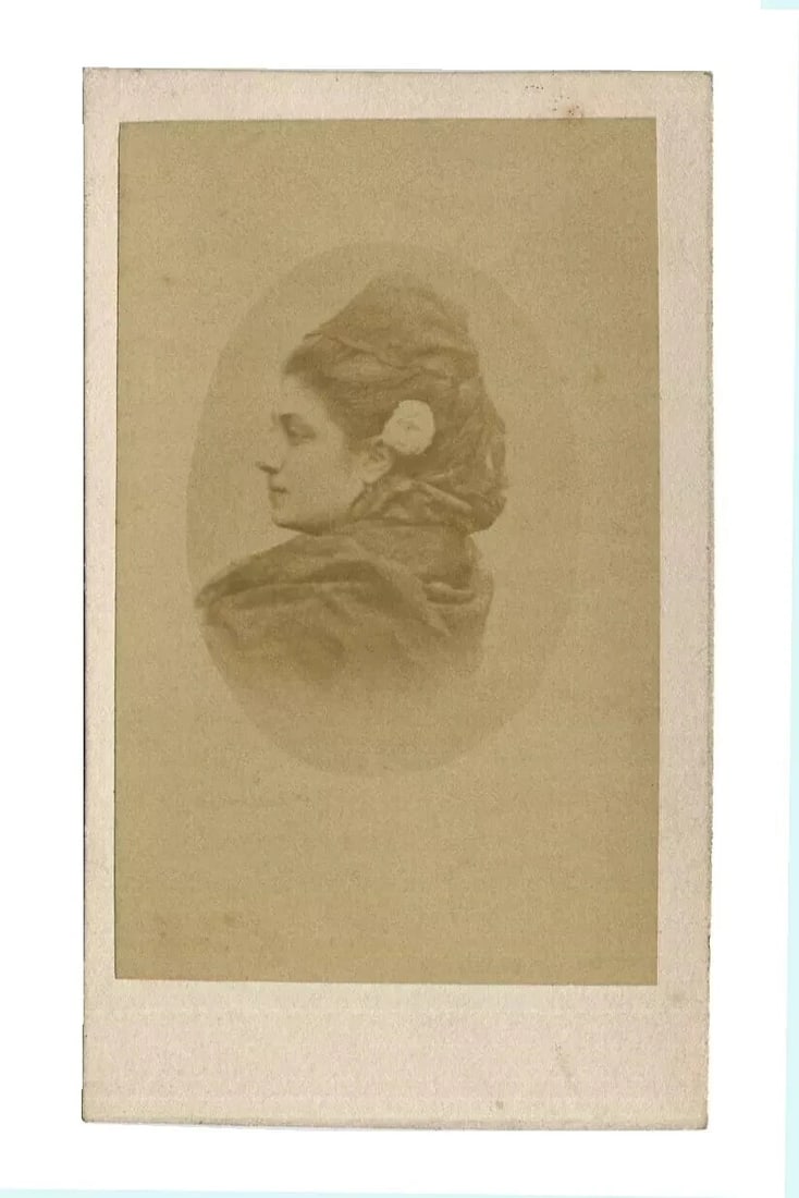Antique CDV Original Photographs Adelina Patti Opera c. 1880 - 8