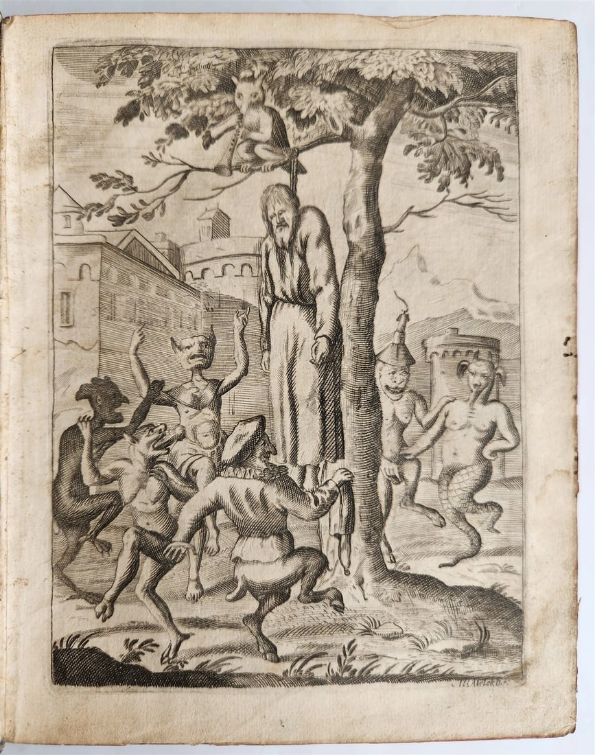 1686 JUDAS ISCARIOT BIOGRAPHY in GERMAN antique VELLUM BINDING: Judas Der Ertz-Schelm, fur Ehrliche Leuth, oder Eigentlicher Entwurff, und Lebens-Beschreibung des Iscariothischen Bosswichts... (Judas the Arch-Rogue, for Honest Folk, or Actual Outline and Biography