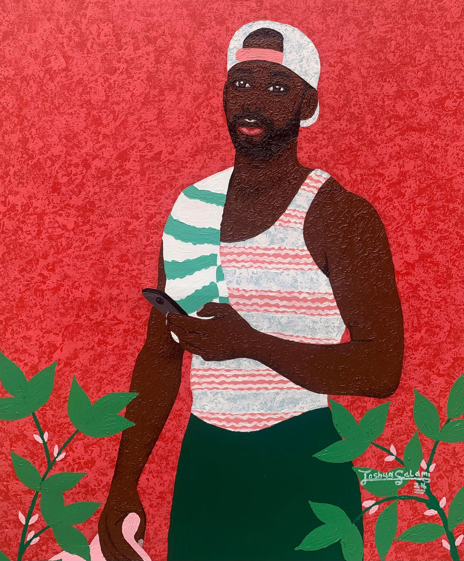 Joshua Salami, Catch Me While I Care - 21st Century, Contemporary, Figurative Portrait, Modern, 2024 - 4