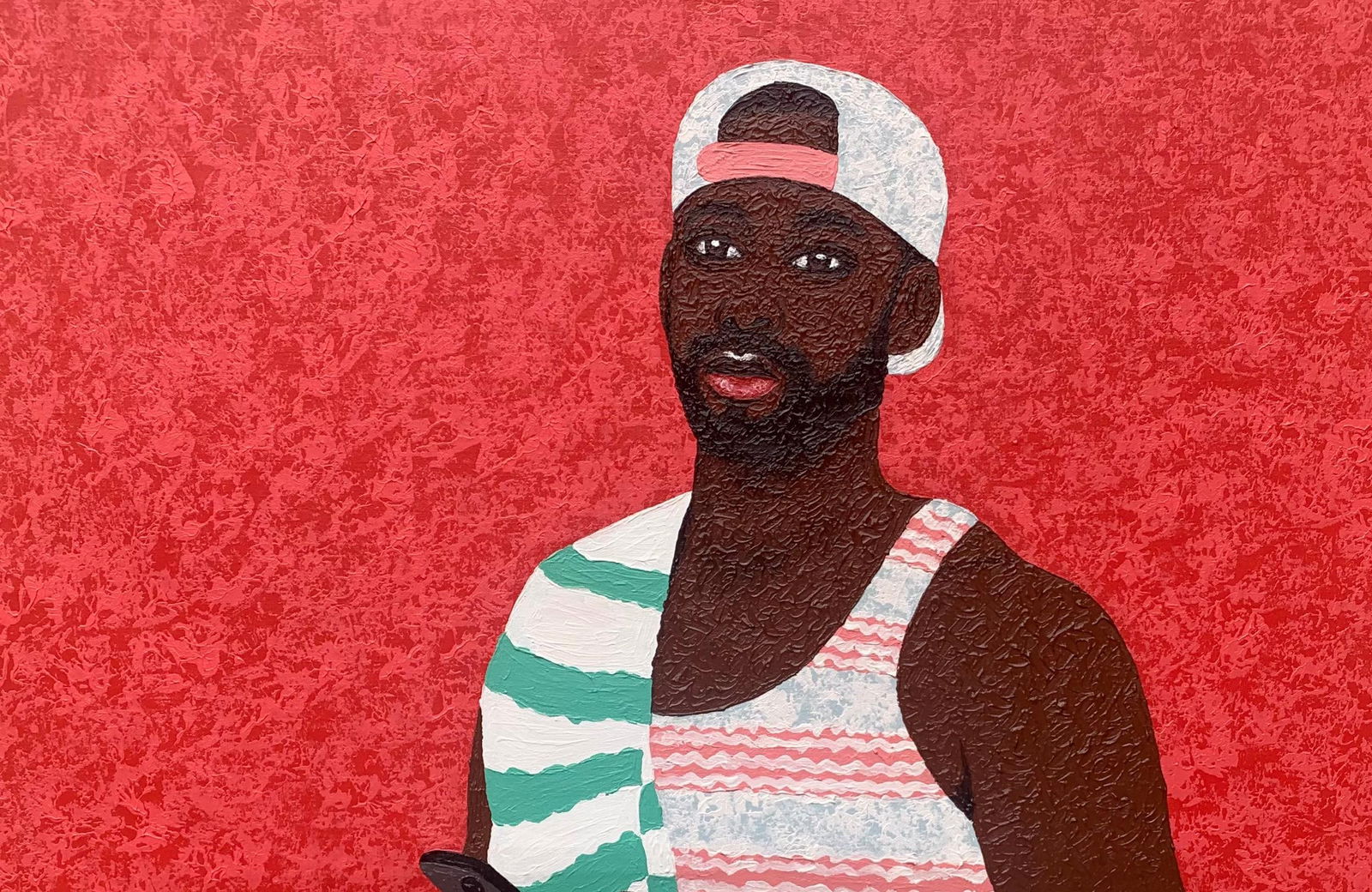 Joshua Salami, Catch Me While I Care - 21st Century, Contemporary, Figurative Portrait, Modern, 2024 - 5