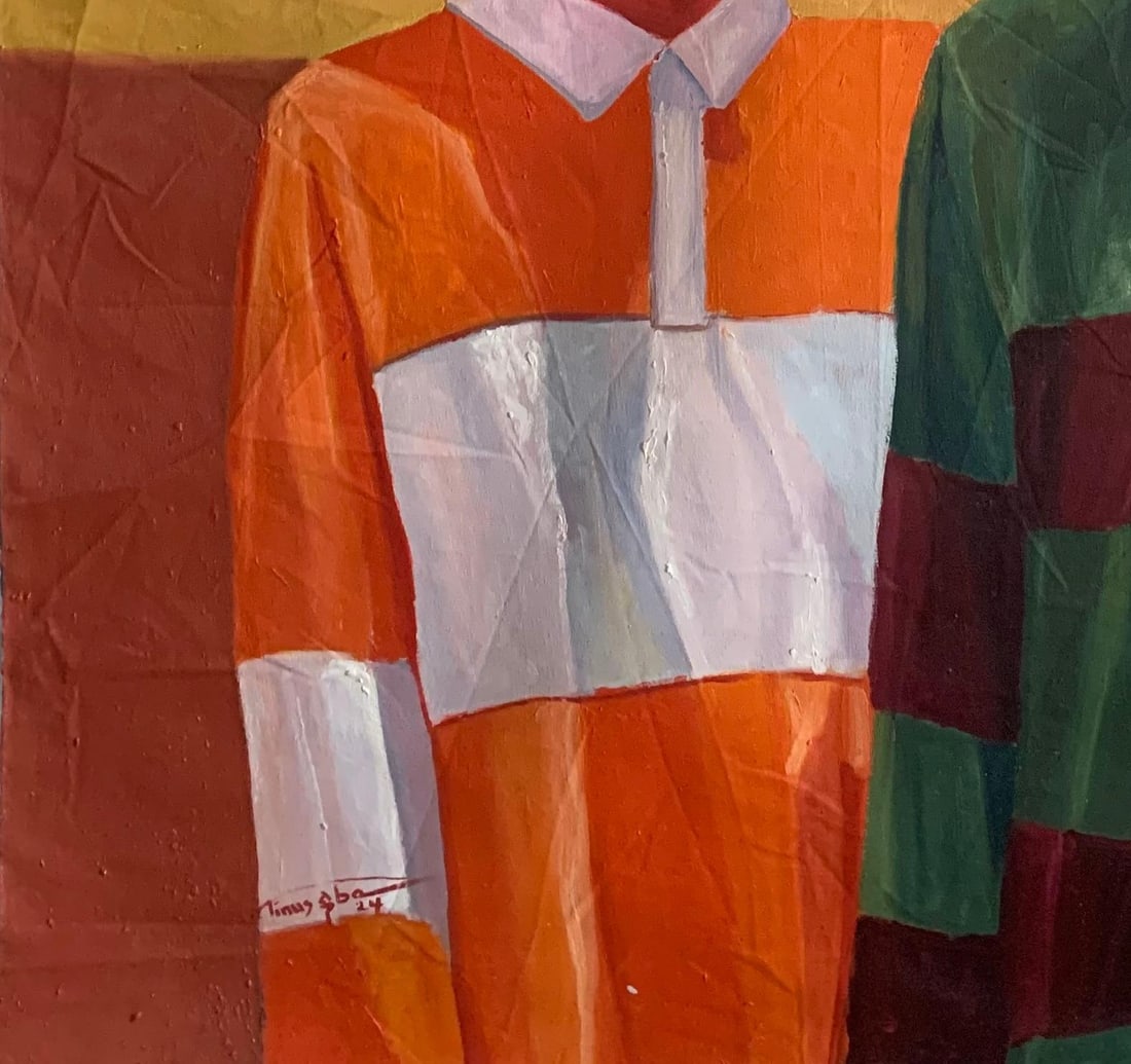 Aba Linus, Breath of Life - 21st Century. Contemporary, Figurative, Portrait, Modern, Men, 2024 - 7