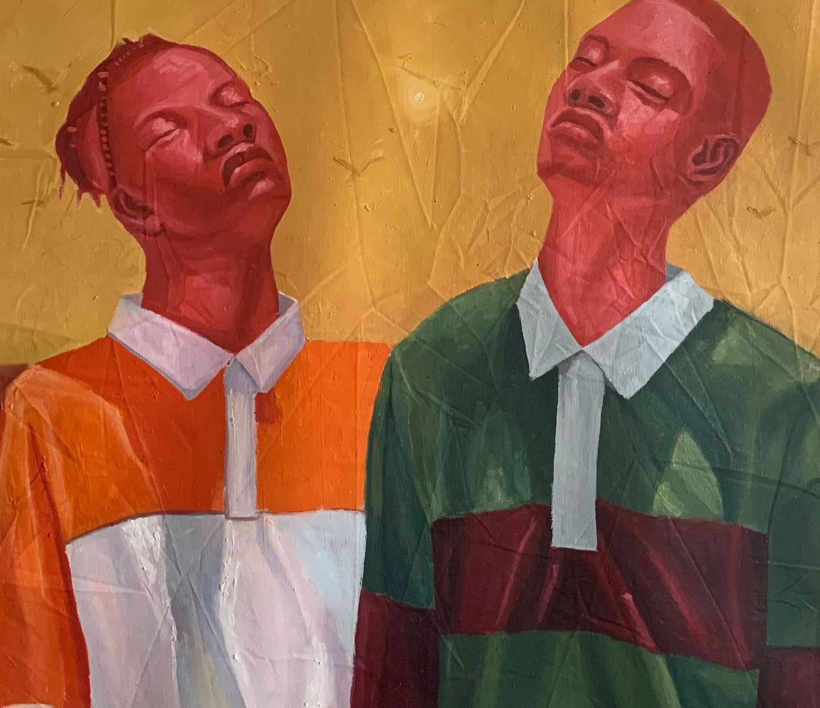 Aba Linus, Breath of Life - 21st Century. Contemporary, Figurative, Portrait, Modern, Men, 2024 - 9