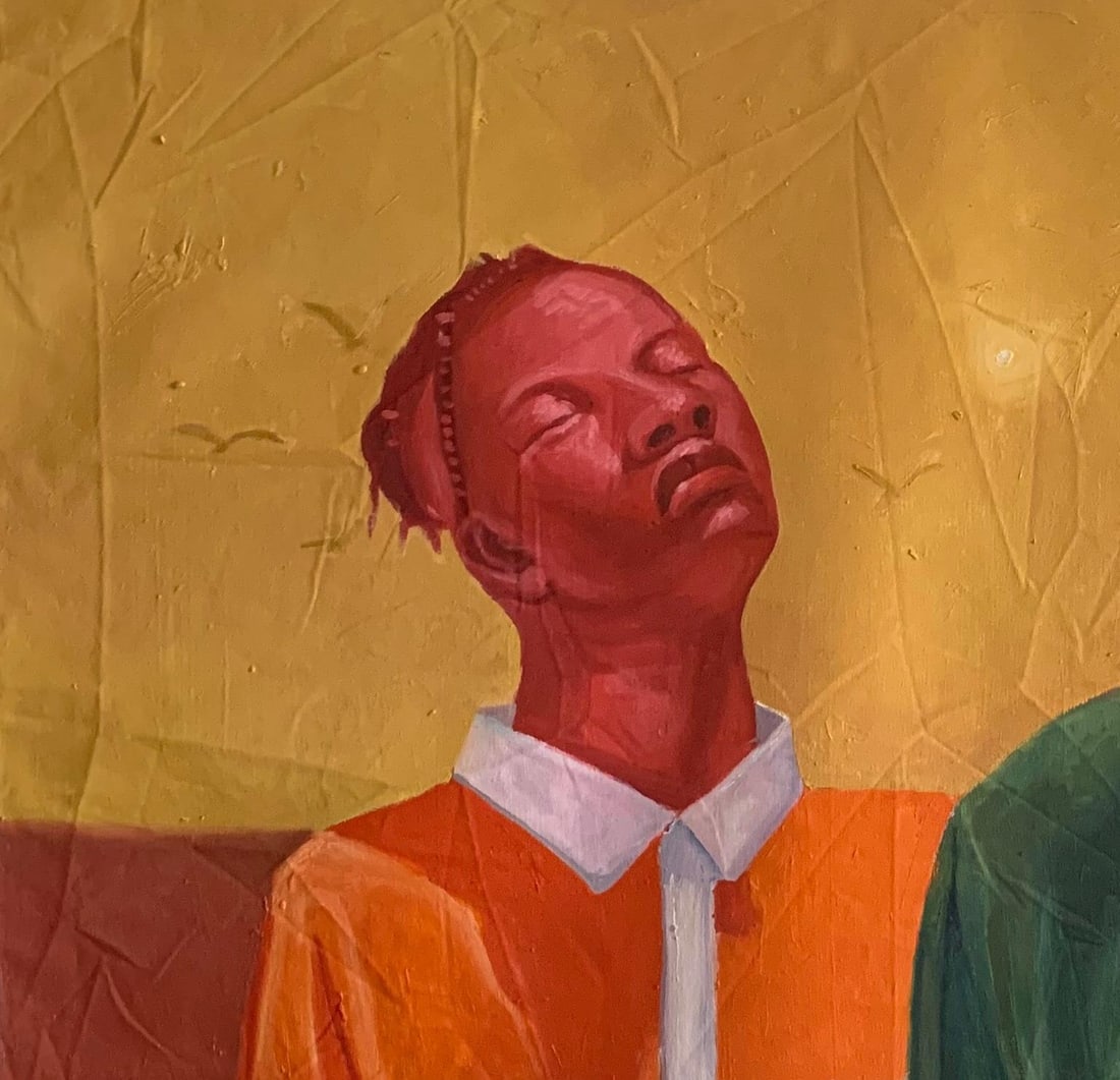 Aba Linus, Breath of Life - 21st Century. Contemporary, Figurative, Portrait, Modern, Men, 2024 - 11