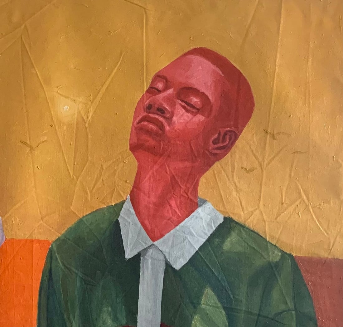 Aba Linus, Breath of Life - 21st Century. Contemporary, Figurative, Portrait, Modern, Men, 2024 - 6