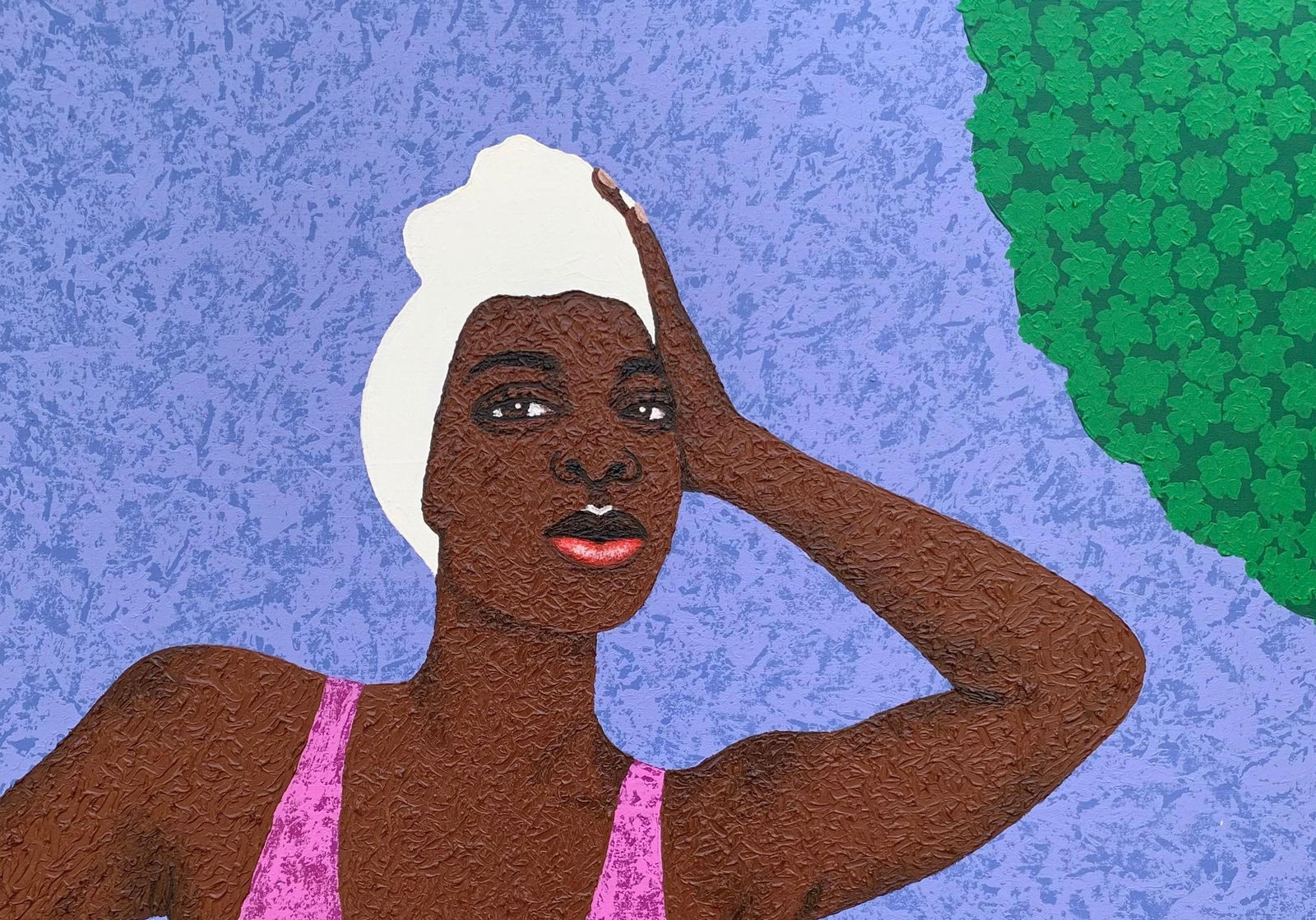 Joshua Salami, Feeling Awesome -21st Century, Contemporary, Figurative Portrait, Modern, Women, 2025 - 9