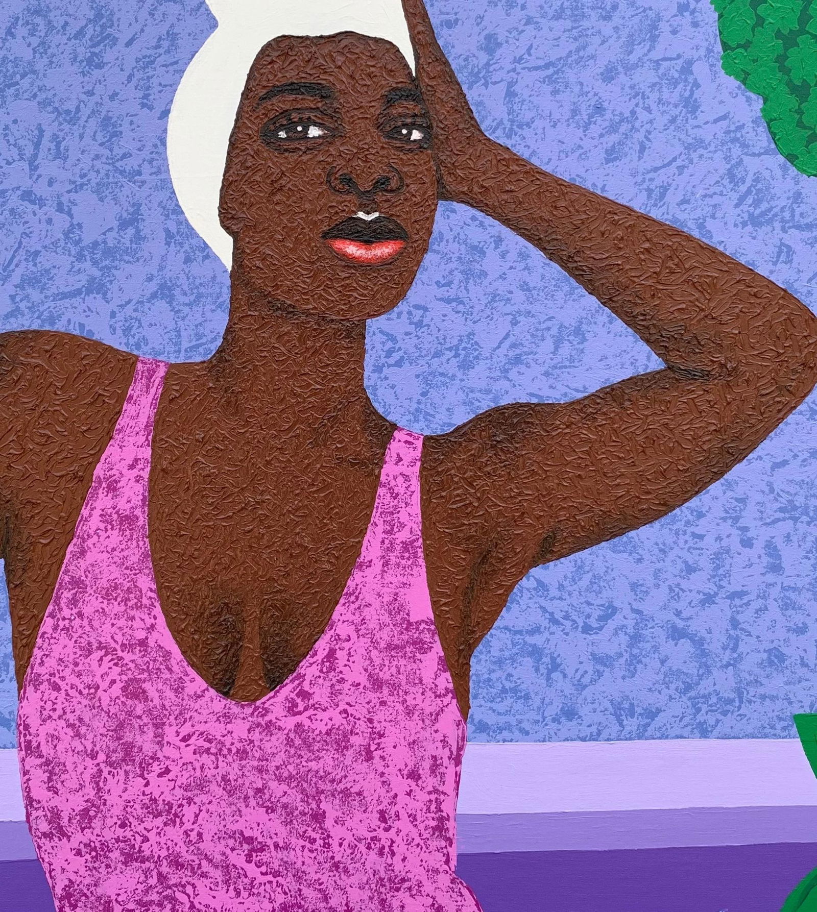 Joshua Salami, Feeling Awesome -21st Century, Contemporary, Figurative Portrait, Modern, Women, 2025 - 3