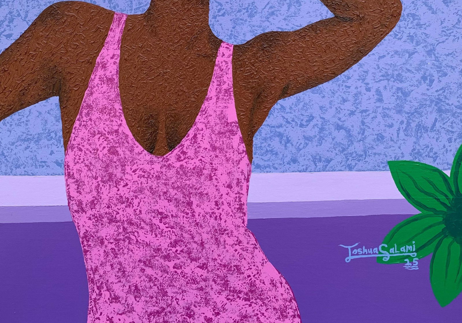 Joshua Salami, Feeling Awesome -21st Century, Contemporary, Figurative Portrait, Modern, Women, 2025 - 6