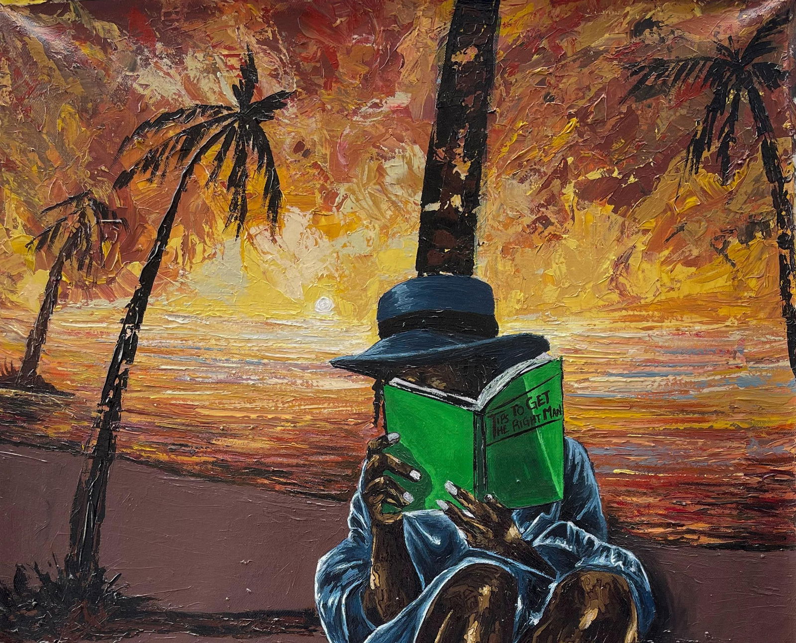 Michael Adetula, Seeking Perfection 2 -21st Century Contemporary, Figurative, Portrait, Modern, 2024 - 9